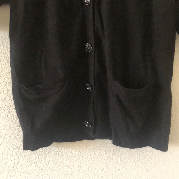 2/20$ Talbot’s sweater with bling detail buttons - Picture 3 of 5